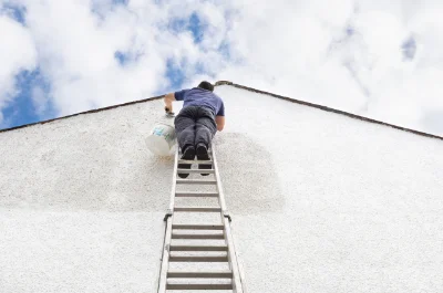 Peinture extérieure à Lemps — façades et ravalement